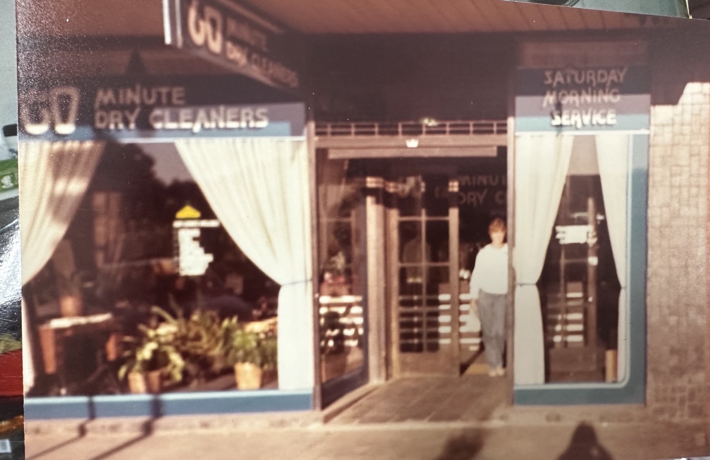 Toleman's Dry Cleaners — garments and care in progress